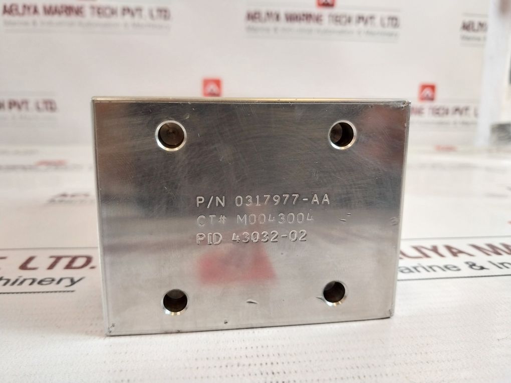 Oceaneering 0317977-aa Body Valve Spm 1/2 In 3 Way Seal