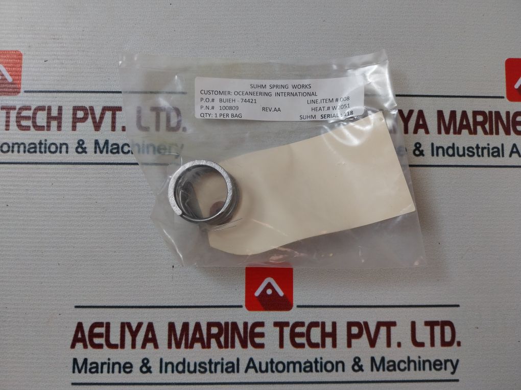 Oceaneering 100113-wh156 Regulator Hydraulic Pilot Repair Kit 100809