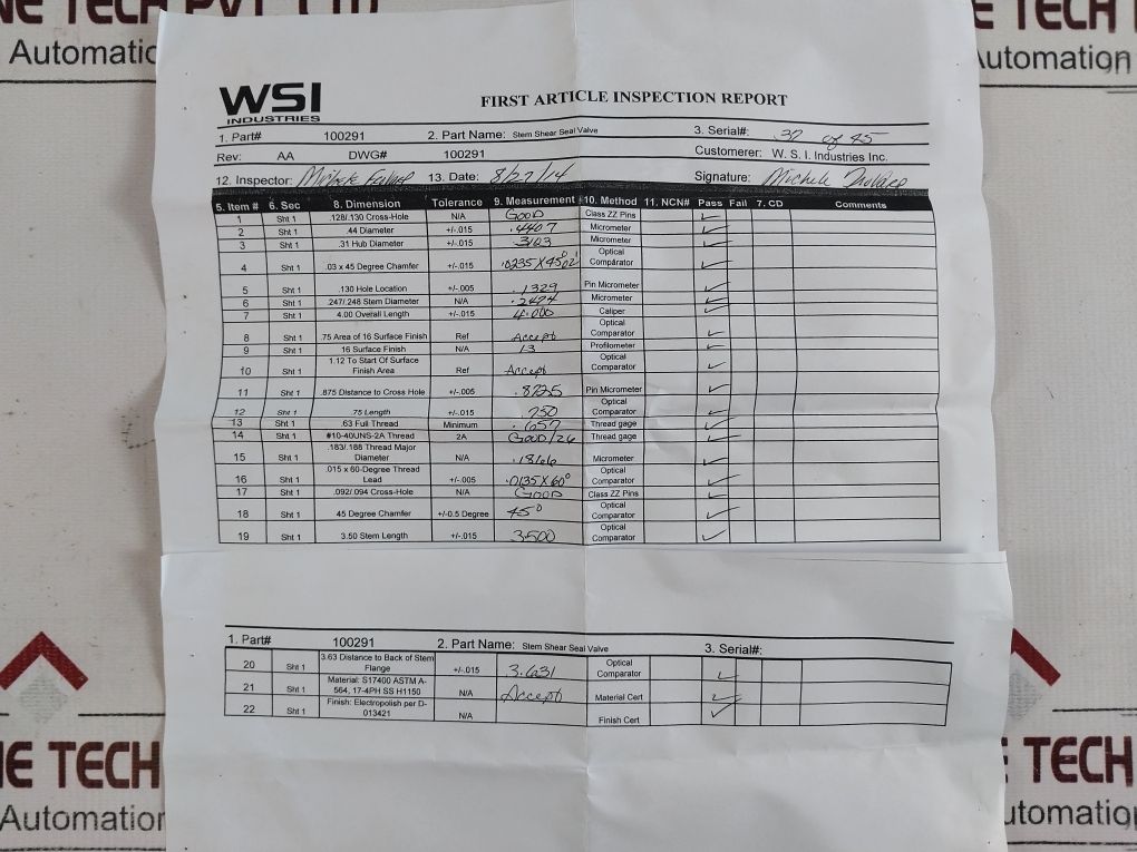 Oceaneering 100276-rk Seal Kit