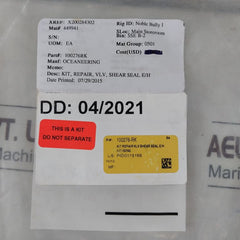 Oceaneering 100276-rk Seal Kit