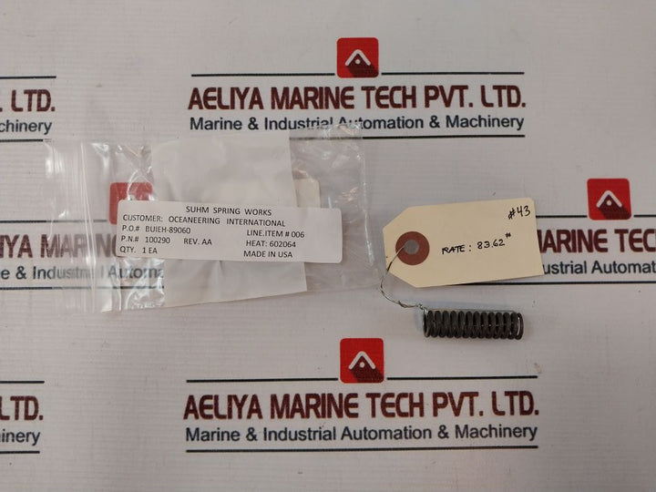 Oceaneering 100276-rk Valve Repair Kit 