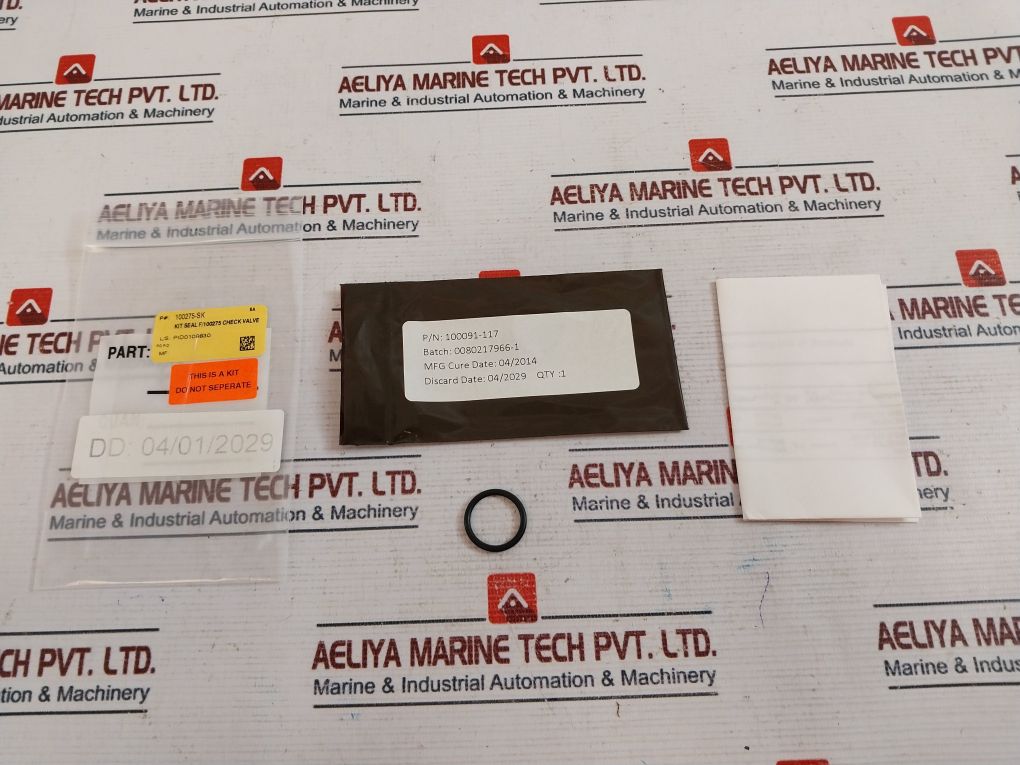 Oceaneering 100276-sk Flow Plate In/Ou Compression Spring Shear Seal Valve Kit