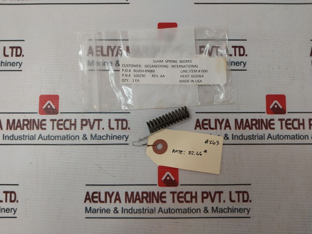 Oceaneering 100276-sk Seal Kit F/100275 Check Valve