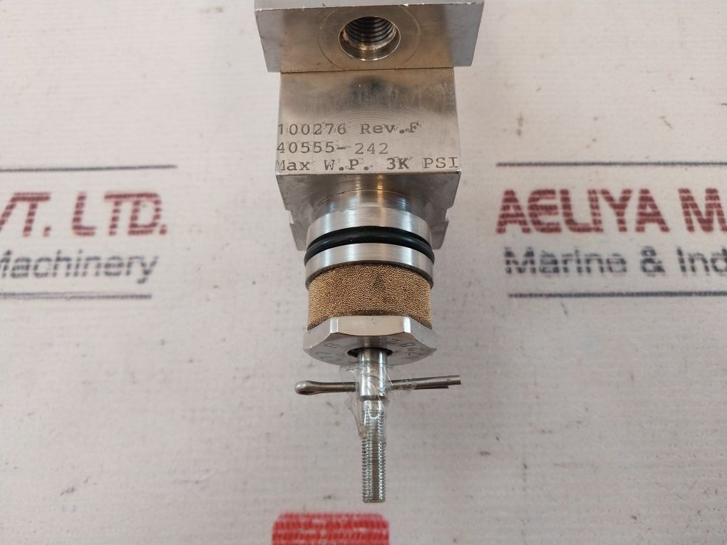 Oceaneering 100276 Shear Seal Valve Rev.F