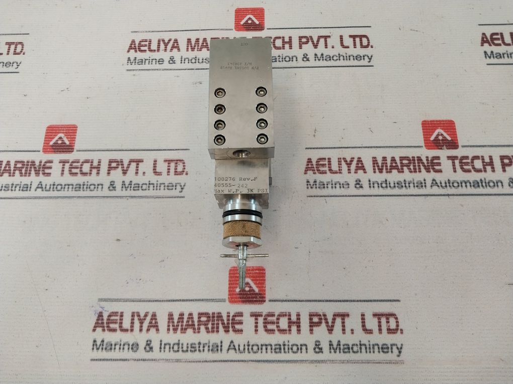 Oceaneering 100276 Shear Seal Valve Rev.F