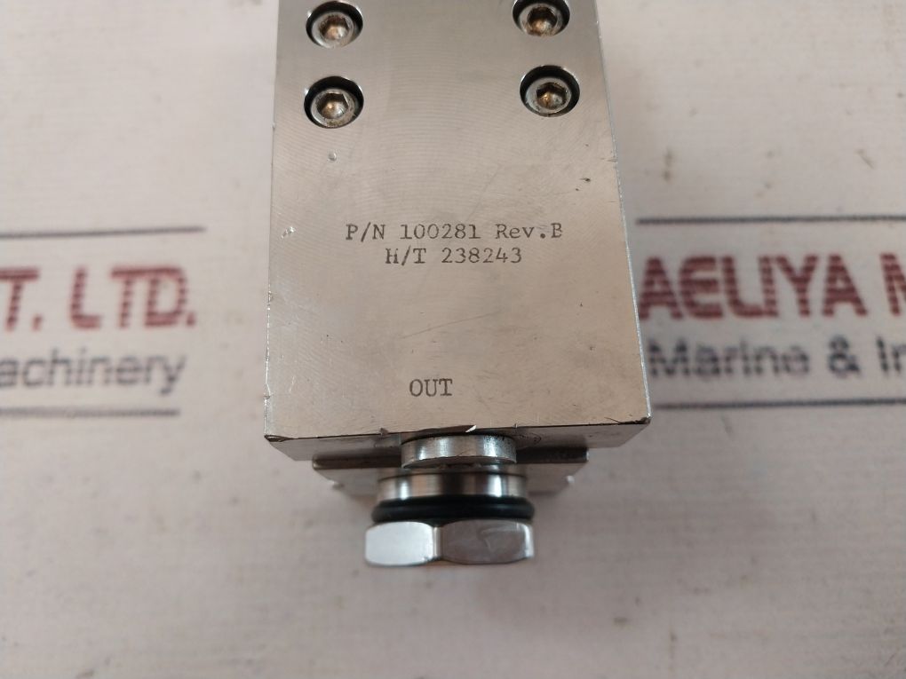 Oceaneering 100276 Shear Seal Valve Rev.F