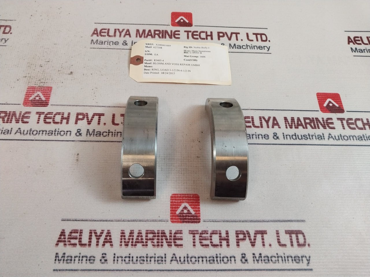 Blohm And Voss 83405-4 Load Ring 3-1/2 In-4-1/2 In