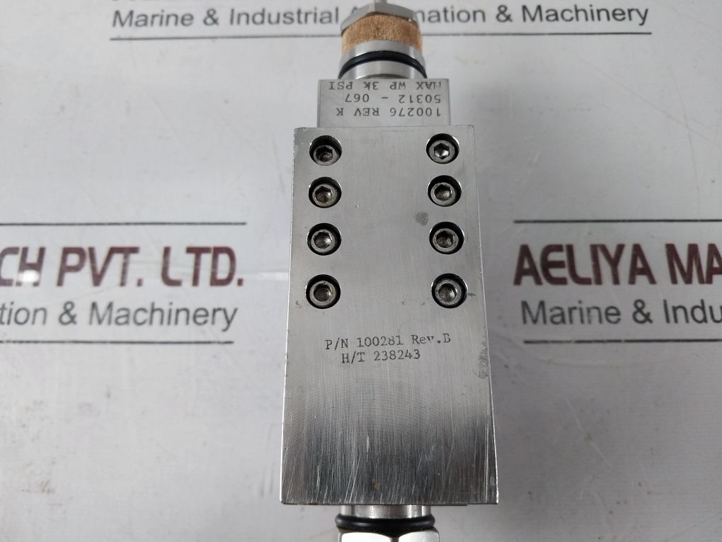 Oceaneering 100276 Shear Seal Valve