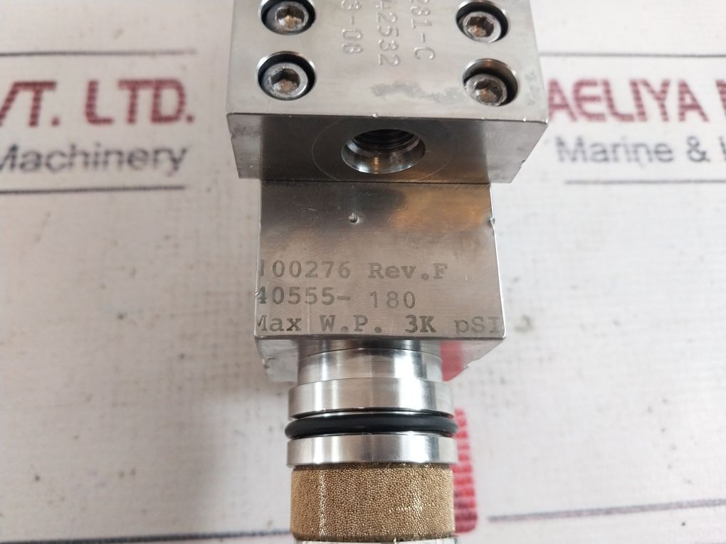 Oceaneering 100276 Valve