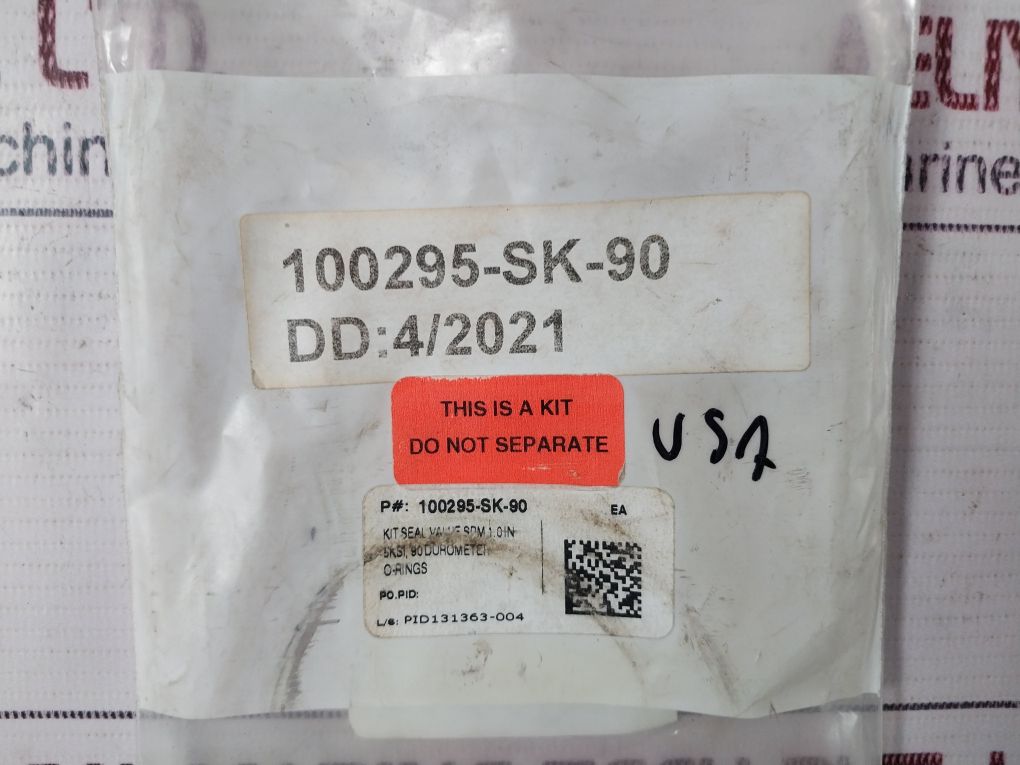 Oceaneering 100295-sk-90 Valve Seal Kit