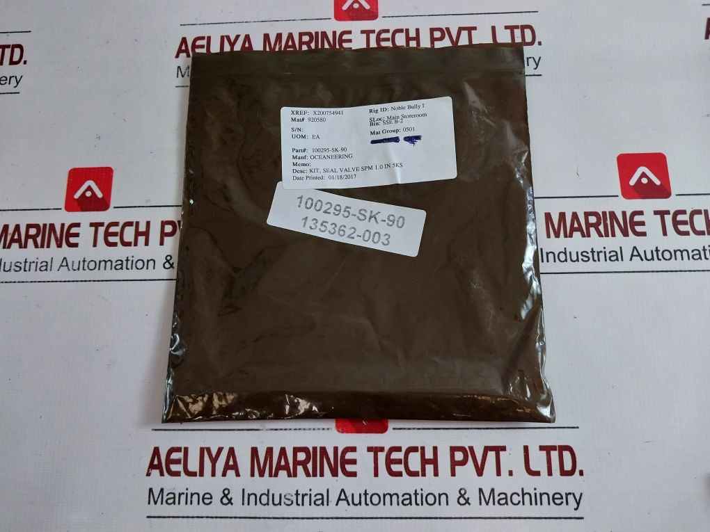 Oceaneering 100295-sk-90 Valve Seal Kit