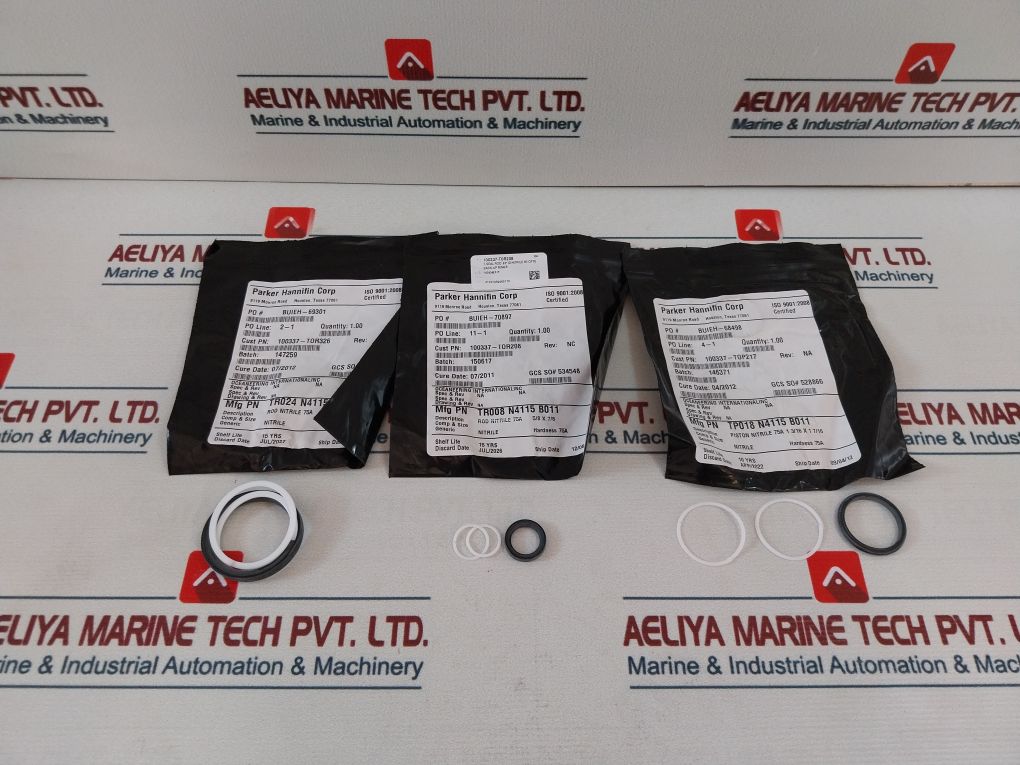 Parker Hannifin Oceaneering 100295-sk Valve Seal Kit