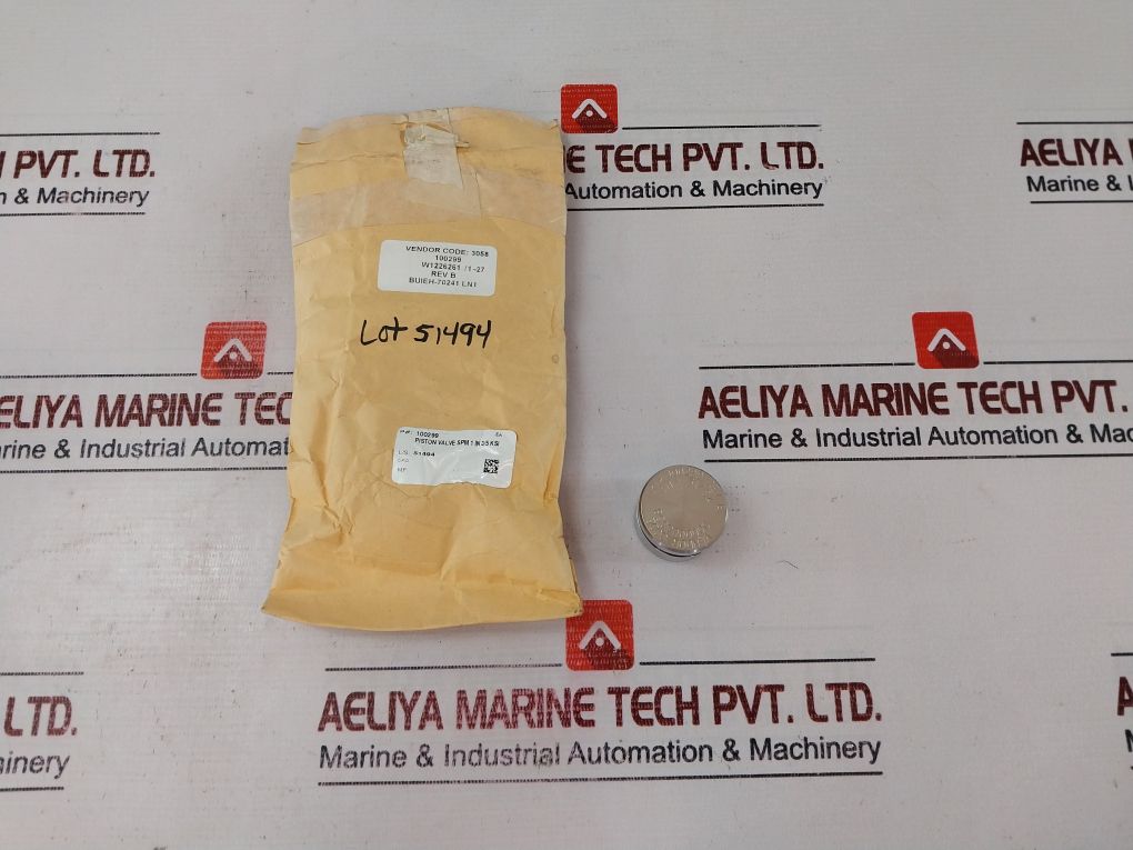 Oceaneering 100295-sk Seal Valve Kit 100295-sk