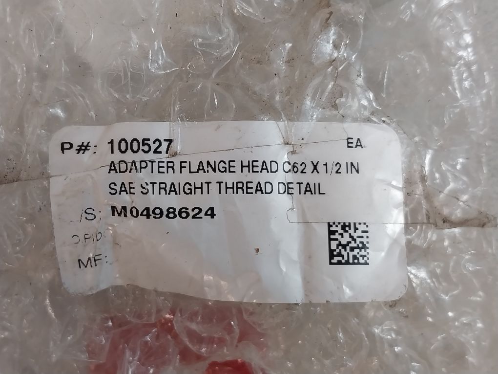 Oceaneering 100527 Flange Head Adapter 100527-aa