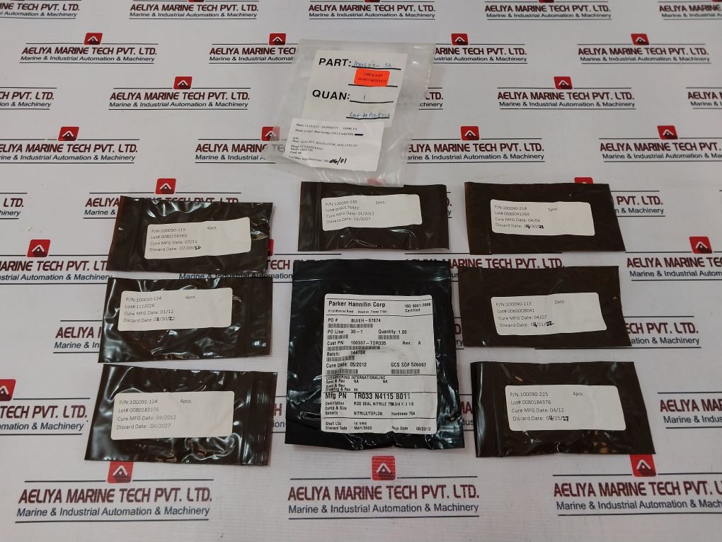 Oceaneering 100627-sk Hf Regulator 3Ksi Seal Kit Rev A