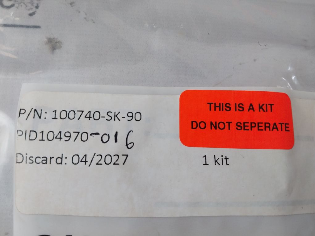Oceaneering 100755-rk Kit Repair Valve Spm Normally-closed 0.5 In 3K