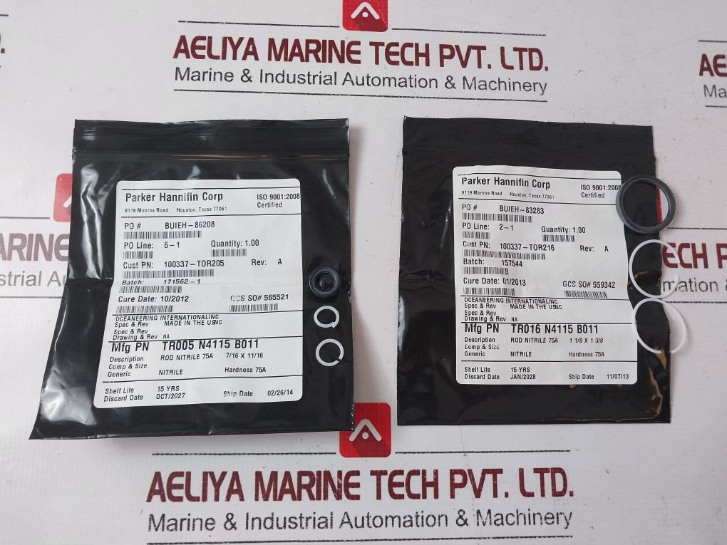 Oceaneering 100755-rk Kit Repair Valve Spm Normally-closed 0.5 In 3K