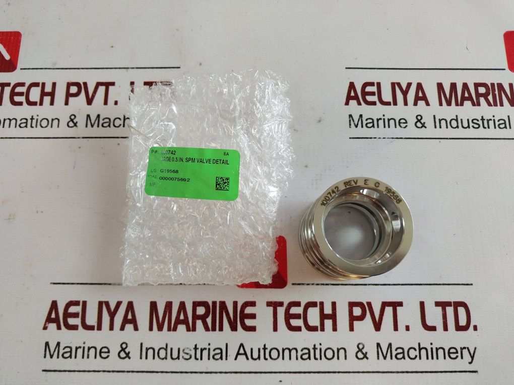 Oceaneering 100755-rk Kit Repair Valve Spm Normally-closed 0.5 In 3K