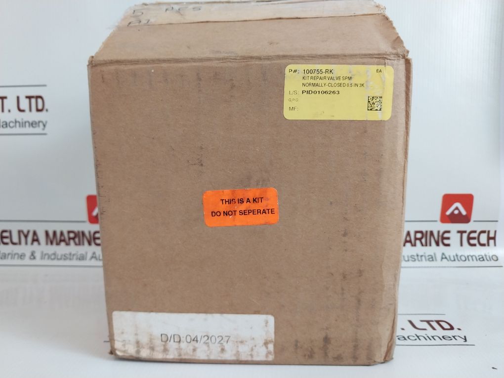 Oceaneering 100755-rk Kit Repair Valve Spm Normally-closed 0.5 In 3K