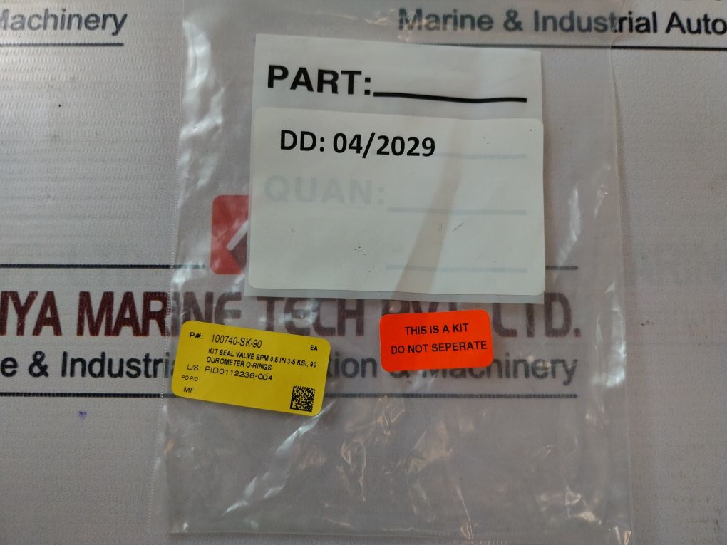 Oceaneering 100755-rk Repair Valve Kit