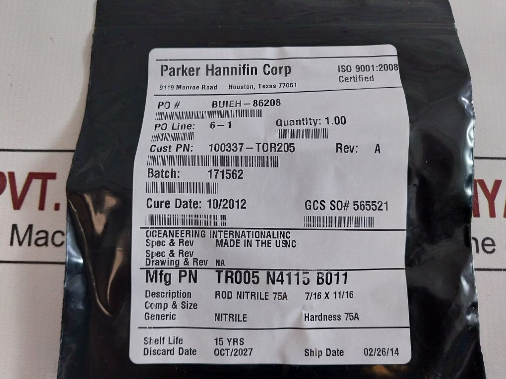 Oceaneering 100755Rk