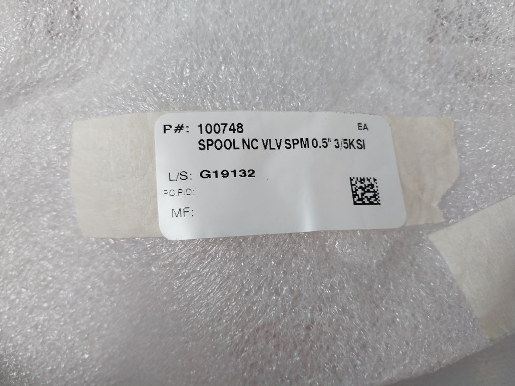 Oceaneering 100755Rk Valve Kit