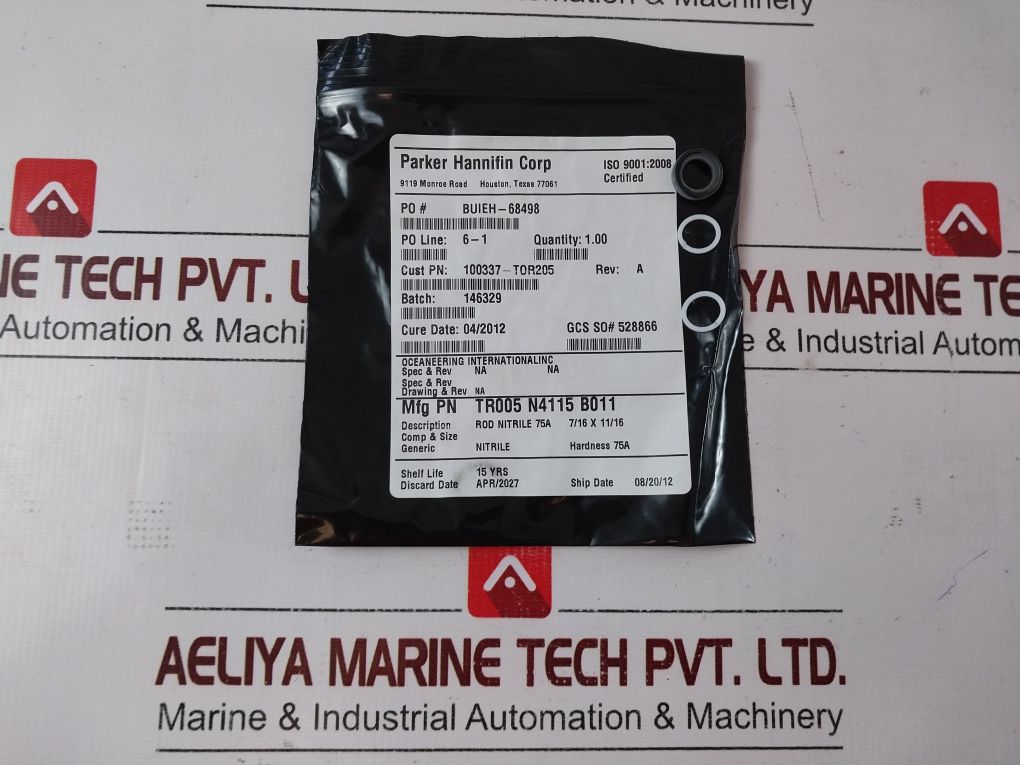 Oceaneering 100755Rk Valve Kit