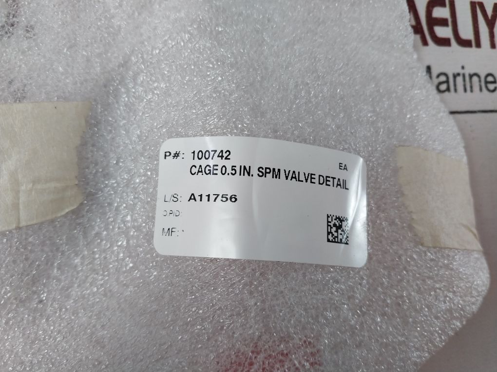 Oceaneering 100755Rk Valve Kit