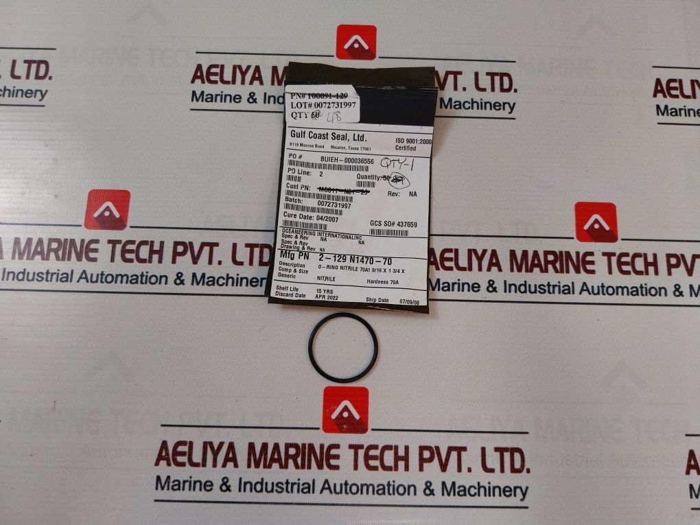 Oceaneering 100755Rk Spm Valve Repair Kit