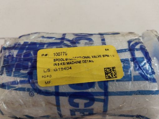 Oceaneering 100775 Spool Bi Directional Valve Spm 1.5 In 5 Ksi