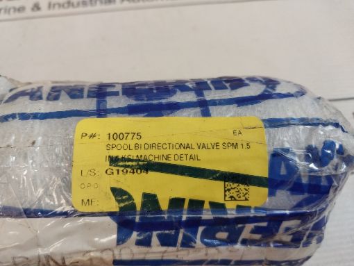 Oceaneering 100775 Spool Bi Directional Valve Spm 1.5 In 5 Ksi