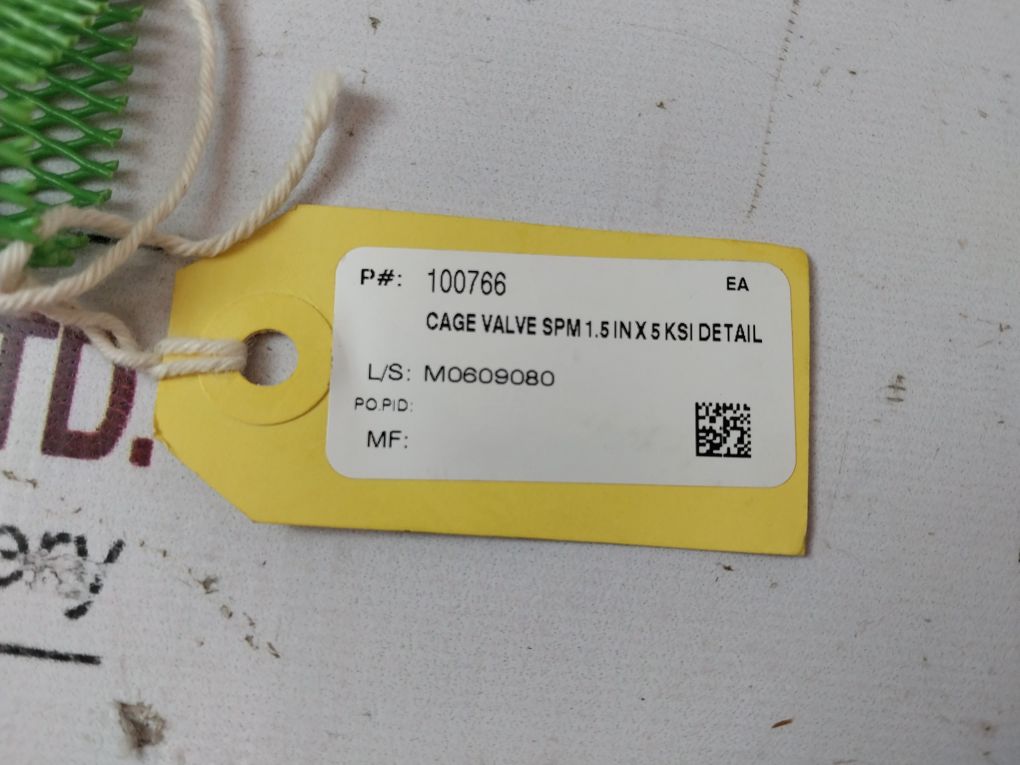 Oceaneering 100813-rk Repair Valve Spm 2Wno 1.5 In 5K Kit