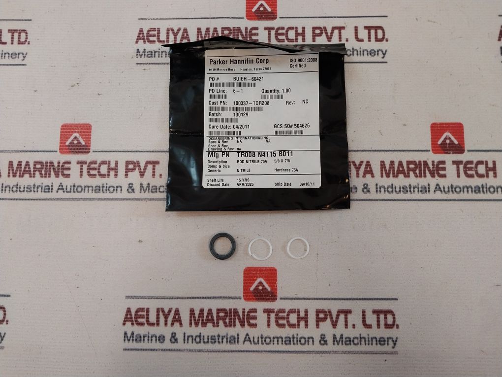 Oceaneering 100816-rk Valve Repair Kit 1-in 5K