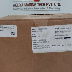 Oceaneering 100818-rk Repair Air Spm Valve Kit