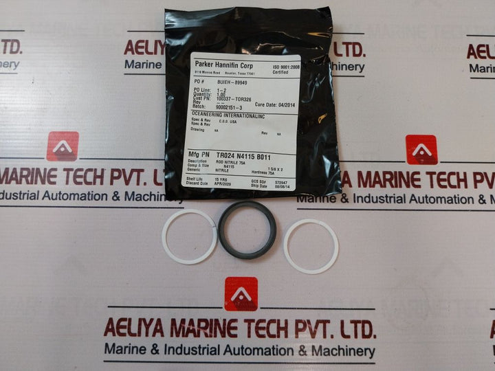 Oceaneering 100818-rk 90 Durometer Valve Repair Kit