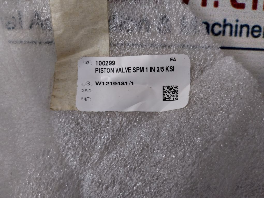 Oceaneering 100818-rk Valve Repair Kit