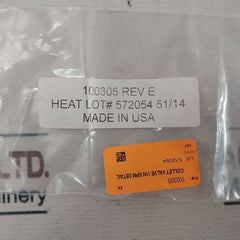 Oceaneering 100818-rk Valve Repair Kit