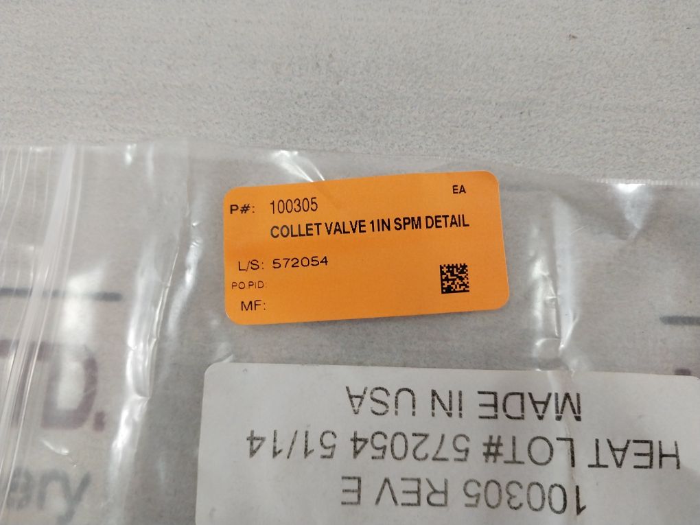 Oceaneering 100818-rk Valve Repair Kit