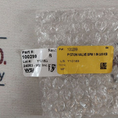 Oceaneering 100818-rk Valve Repair Kit