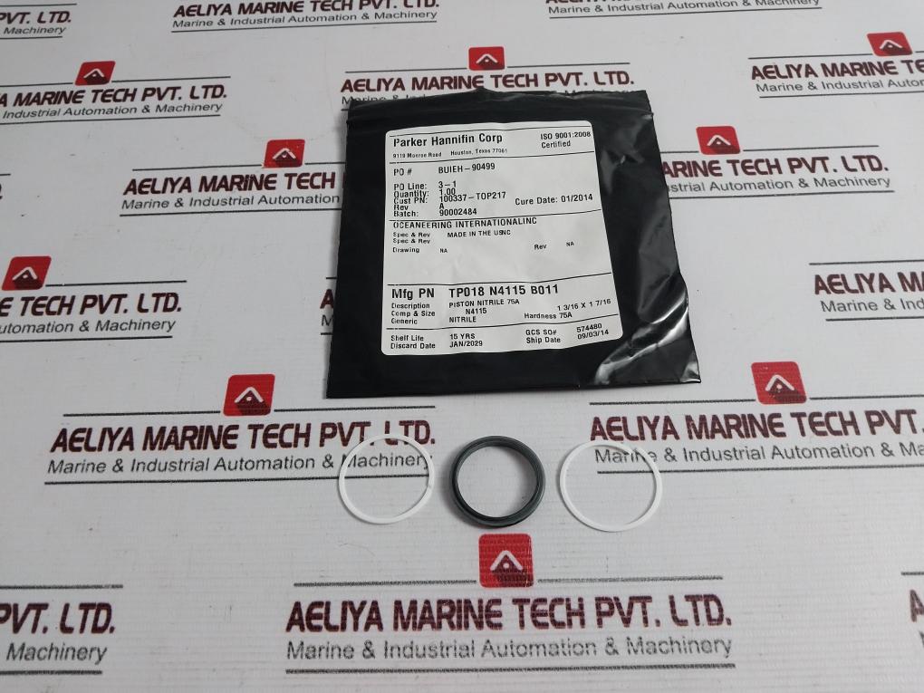 Oceaneering 100818-rk Valve Repair Kit Tp018 N4115 B011