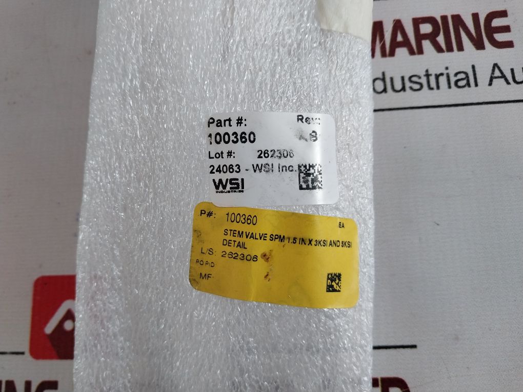 Oceaneering 100819Rk Valve Repair Kit