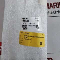 Oceaneering 100819Rk Valve Repair Kit