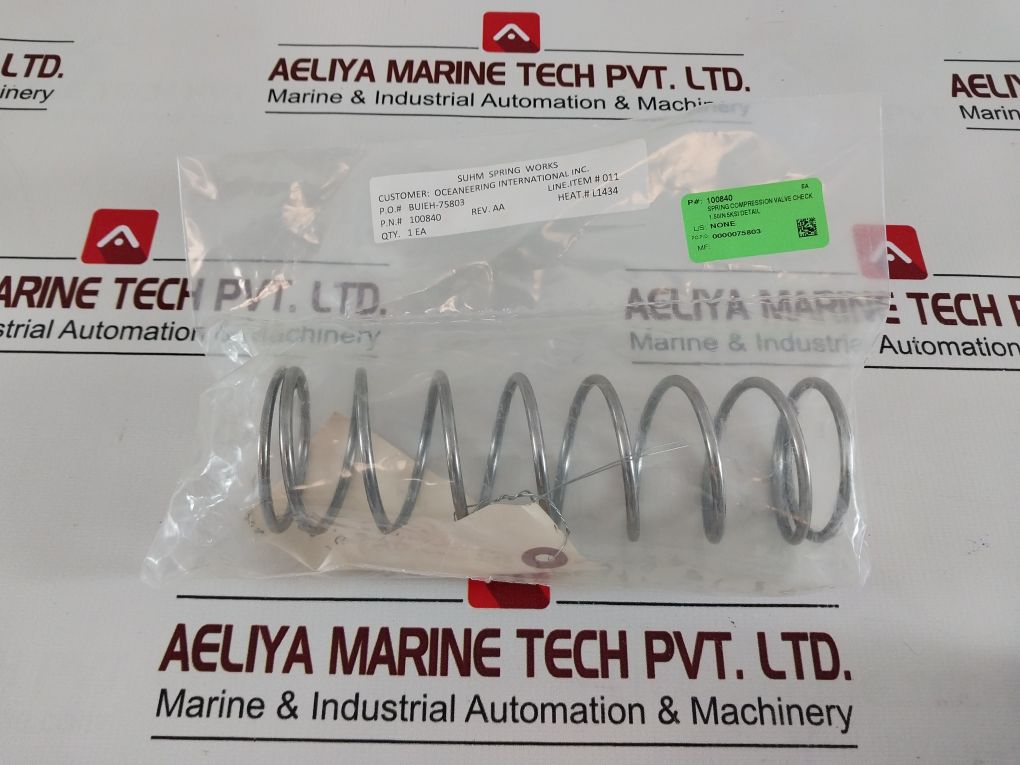 Oceaneering 100833-rk Check Valve Repair Kit