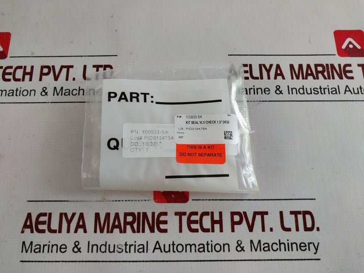 Oceaneering 100833-rk Repair Valve Check Kit