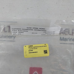 Oceaneering 100833-sk Check Valve Repair Kit