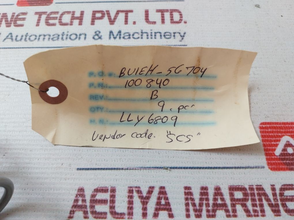 Oceaneering 100833-sk Check Valve Repair Kit Rev.B