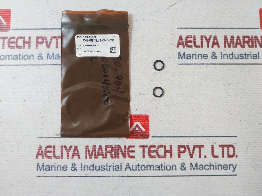 Oceaneering 100833-sk Check Valve Repair Kit Rev.B