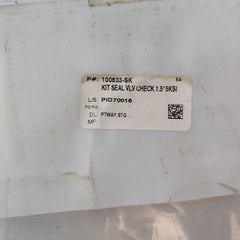 Oceaneering 100833-sk Check Valve Repair Kit Rev.B