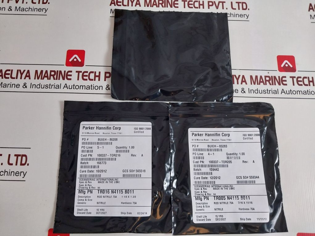 Oceaneering/Parker 100865-rk Valve Repair Kit