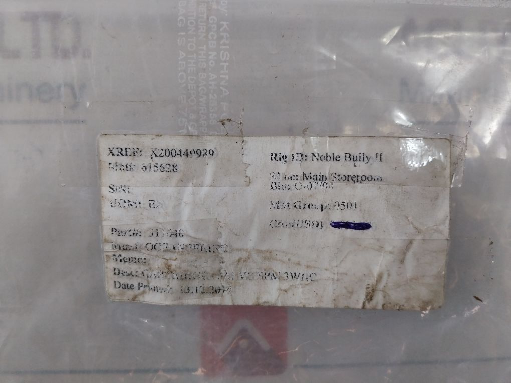 Oceaneering 311640 Cartridge Valve Rev E